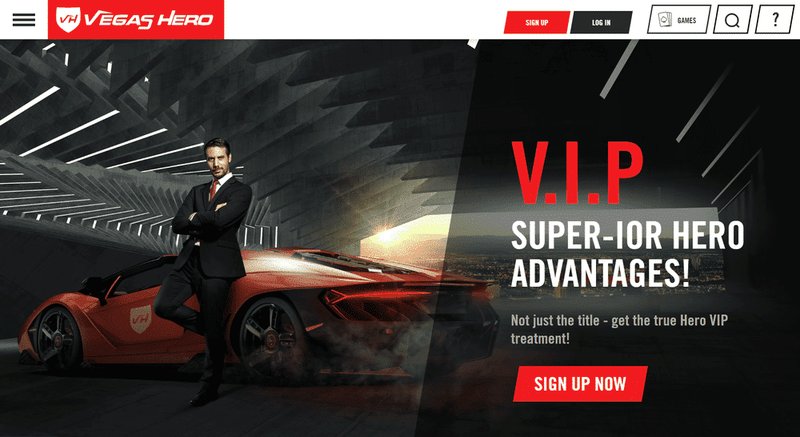 Vegas hero casino uk in United Kingdom